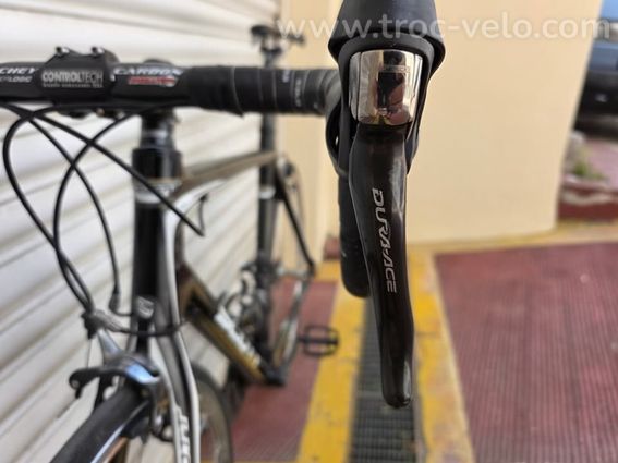 Vélo de route Scott CR1 SL tout carbone d'occasion avec groupe Shimano Dura Ace - Modèle premium - 4