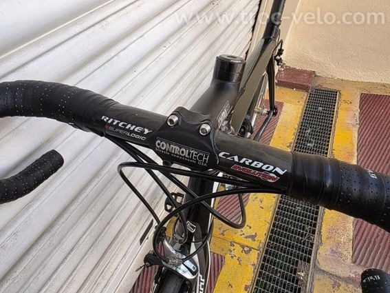 Vélo de route Scott CR1 SL tout carbone d'occasion avec groupe Shimano Dura Ace - Modèle premium - 3