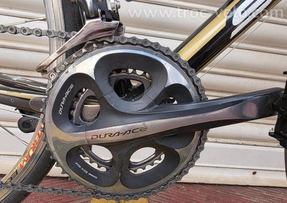 Vélo de route Scott CR1 SL tout carbone d'occasion avec groupe Shimano Dura Ace - Modèle premium - 8