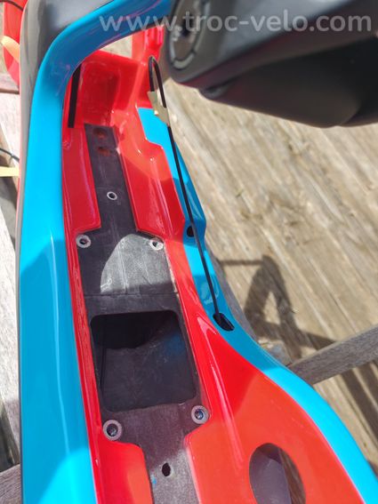 Cadre LPM size L carbon up black blue red OVV AM 700 GLP GLOSSY/MATT 2019 - 7