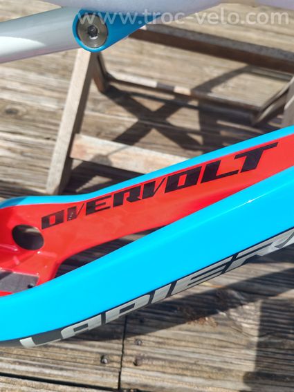 Cadre LPM size L carbon up black blue red OVV AM 700 GLP GLOSSY/MATT 2019 - 11
