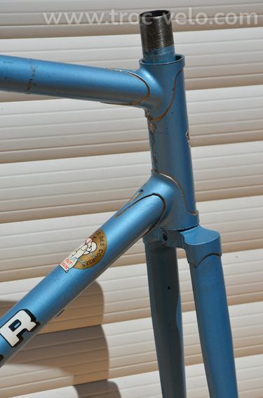 Cadre et fourche de vélo de course vintage Mercier – Tubes Reynolds 531 - 4