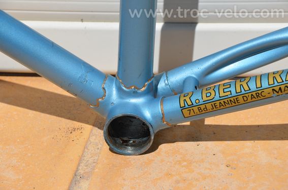 Cadre et fourche de vélo de course vintage Mercier – Tubes Reynolds 531 - 14