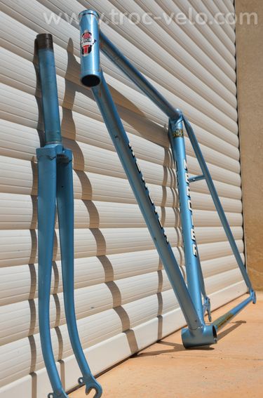 Cadre et fourche de vélo de course vintage Mercier – Tubes Reynolds 531 - 15