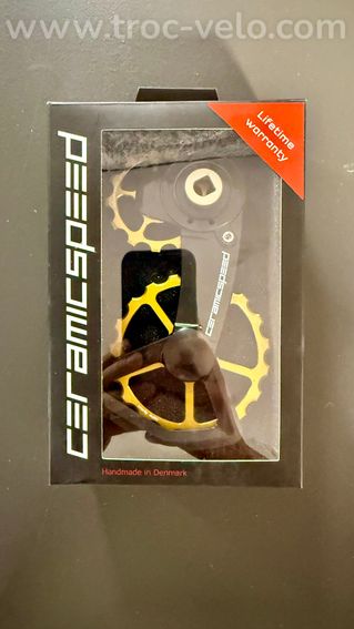 Chape de dérailleur CeramicSpeed OSPW SRAM RIVAL AXS XPLR GOLG