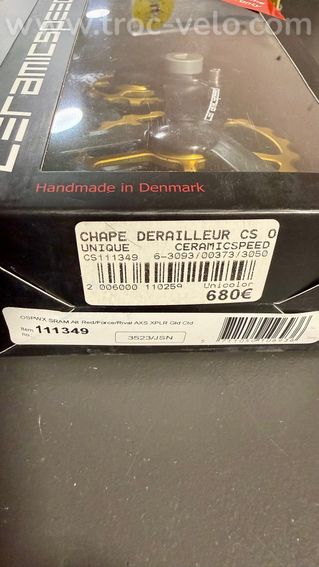 Chape de dérailleur CeramicSpeed OSPW SRAM RIVAL AXS XPLR GOLG - 4