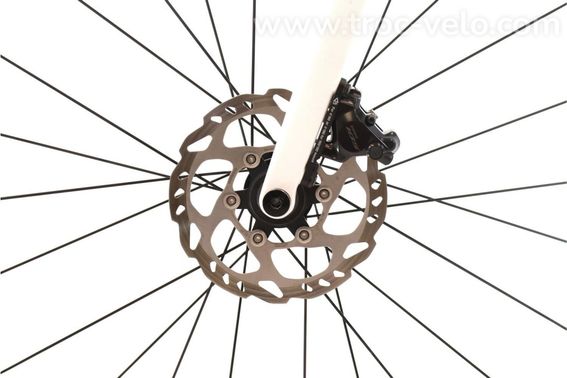 Produit Reconditionne    Ridley Fenix Slic Di2 12v    Blanc   Velo De Route   Tres Bon Etat - 7