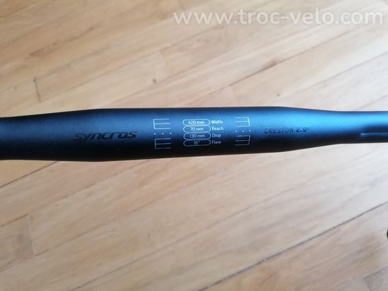 Cintre gravel Scott Syncros Creston 2.0 x alu 31.8mm - 2