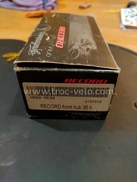 Moyeu campagnolo records 36t avant - 4