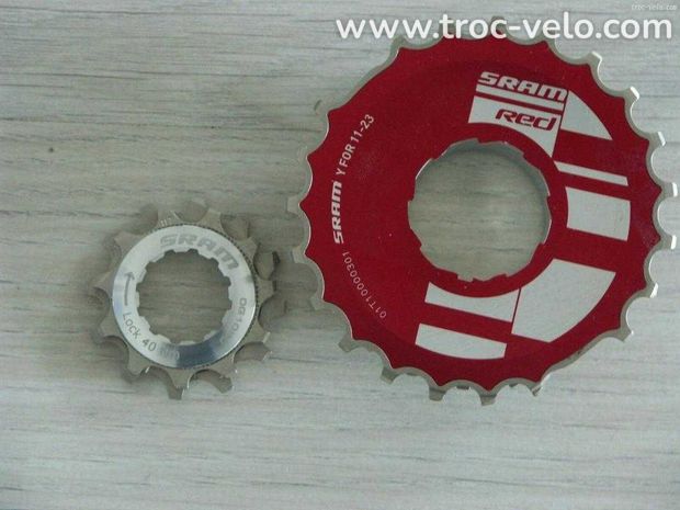 Cassette route 10 vitesses sram red 11-23 neuve ! - 1