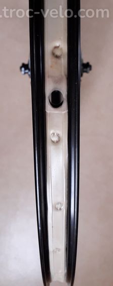 Roue 26" pouces avant noir Mach1 aluminium en Bé - 4