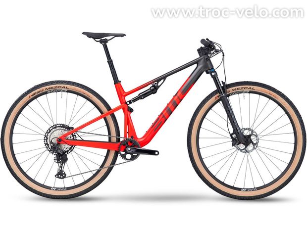 BMC Fourstroke Two VTT Carbon / Red 2023 TAILLE  S-M-L - 1