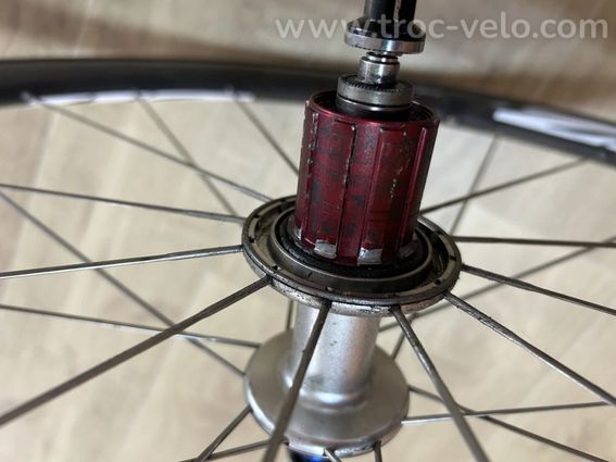 Roues De Vélo De Course En Carbone ZIPP 202/303 Tubulaire 10 S Ensemble De Roues - 4