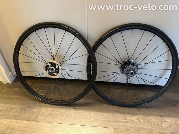 Paire de Roues SHIMANO RS171 totalement montée - 1