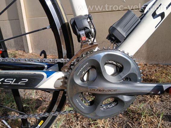 Specialized S-Works Roubaix SL2 Saxo Bank – Dura-Ace Di2 – Mavic R-Sys SL – Taille 52 (S - 4