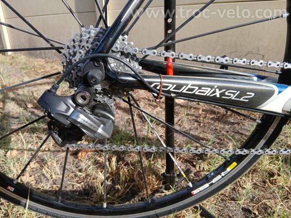 Specialized S-Works Roubaix SL2 Saxo Bank – Dura-Ace Di2 – Mavic R-Sys SL – Taille 52 (S - 5