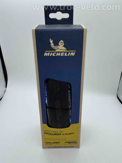 Pneu Michelin power cup 28mm noir Tubeless - 2