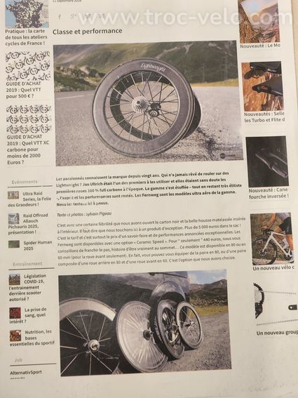 Vélo contre la montre triathlon haut de gamme Felt IA FRD roues Lightweight capteur puissance - 5