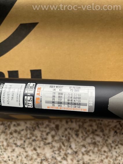Fourche Manitou machete comp 27,5 no boost 100mm - 7