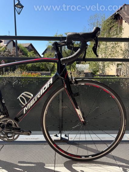 Vélo de route Merida en Carbone - 5