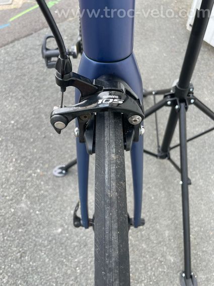 Vélo route Haibike Carbon road 5.0 - Cadre carbone - Shimano 105 - Freins neufs - 5