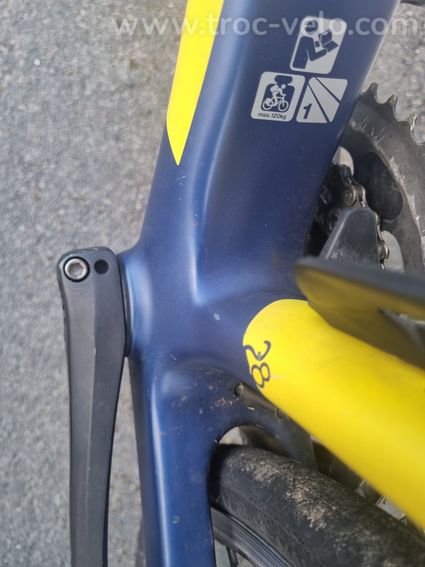 Vélo route Haibike Carbon road 5.0 - Cadre carbone - Shimano 105 - Freins neufs - 11