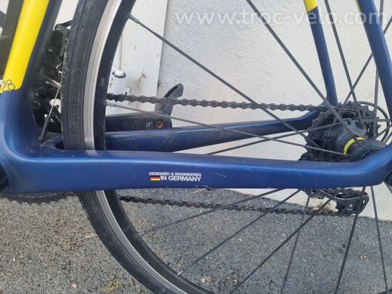 Vélo route Haibike Carbon road 5.0 - Cadre carbone - Shimano 105 - Freins neufs - 13