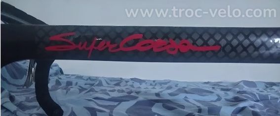 Cadre route Carbone C4 Supercorsa (Made in Italy) + Fourche Carbone Columbus Muscle - 2