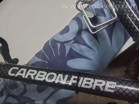 Cadre route Carbone C4 Supercorsa (Made in Italy) + Fourche Carbone Columbus Muscle - 4