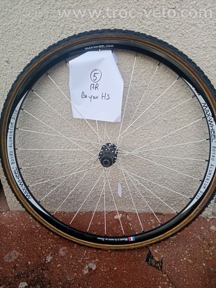 Roues Max Wheel alu boyaux - 3