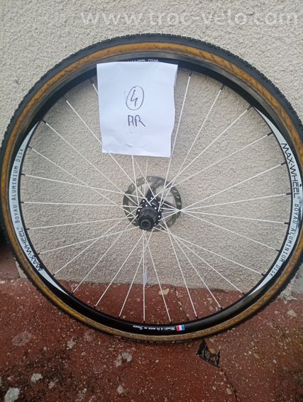 Roues Max Wheel alu boyaux - 5
