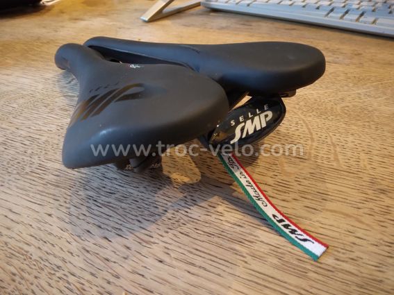 Selle De Vélo Route Selle SMP Chrono - Rails Inox - Rouge - Occasion Italie