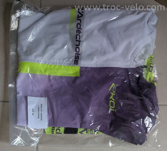 Maillot vélo - Ardechoise taille M (2024) - 100 % neuf sous blister