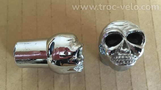 Bouchons de valve tête de mort - 3