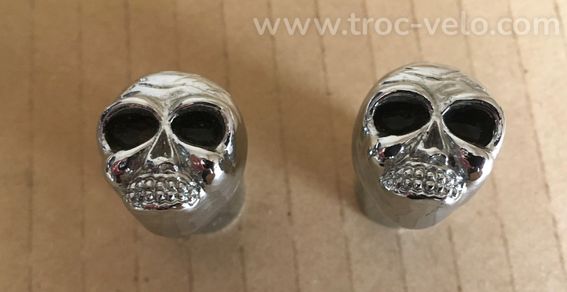 Bouchons de valve tête de mort - 5