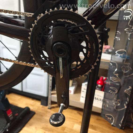 Pédalier SRAM FORCE AXS DUB Carbone 172,5 mm – Capteur de Puissance – 48/35T - 3