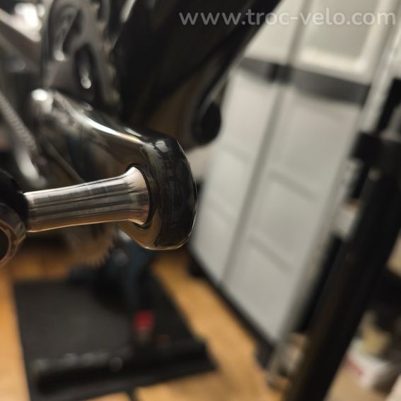 Pédalier SRAM FORCE AXS DUB Carbone 172,5 mm – Capteur de Puissance – 48/35T - 8