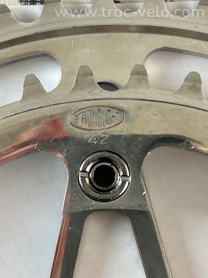 Plateaux neufs 52/42 Stronglight - 3