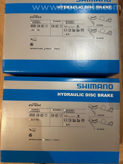 Kit freinage complet (avant/arrière) SHIMANO GRX 600 2x11v - 3