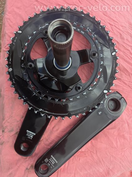 Pédalier Shimano Dura-Ace R9200 12V 50/34D Manivelles 170 - 2