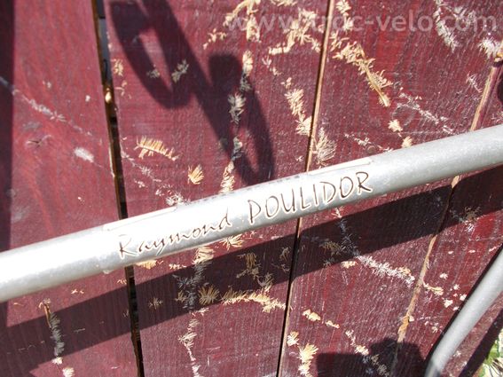 cadre de vélo course RAYMOND POULIDOR 1975 (58cm) - 6
