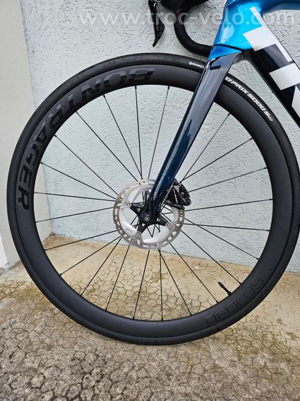 Roues carbone Bontrager Aeolus Pro 37 TLR + pneus GP5000 - 5