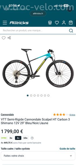 VTT canondale  - 3