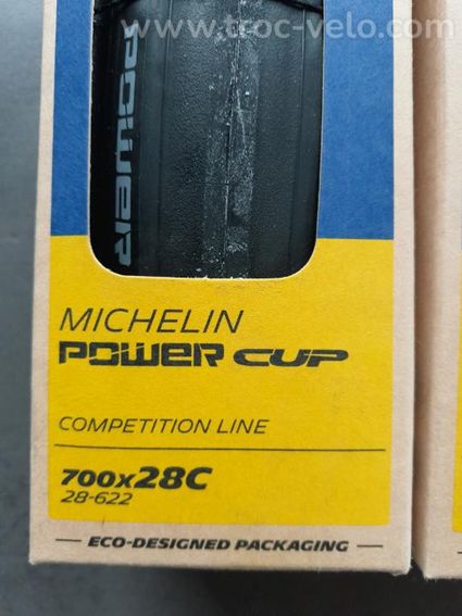 2 Pneus Route Michelin Power Cup Competition Line 28C - 2
