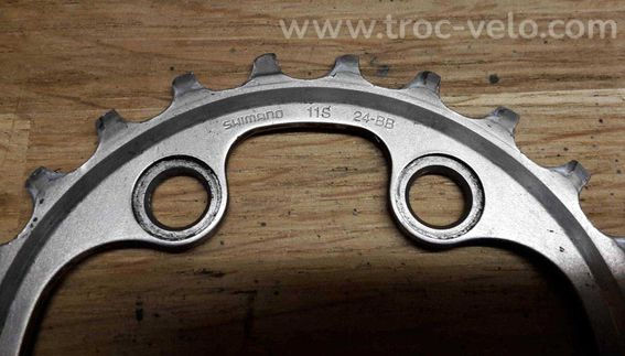 plateau 24 dents 11 vitesses shimano xt - 2