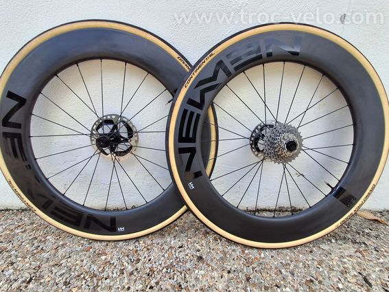 Paire de roue Carbon 80mn