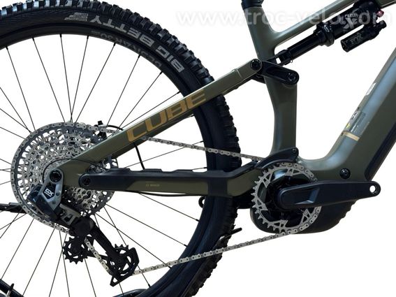 Cube Stereo Hybrid ONE44 HPC TM 800 Carbon 29 pouces VTT électrique Sram GX AXS 2025 - 13