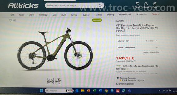 VTT Electrique Raymon HardRay E4.0 Tektro - 9