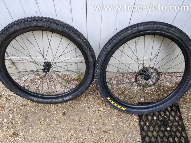 Roues Lefty 27,5 Cannondale carbone 30mm - 1