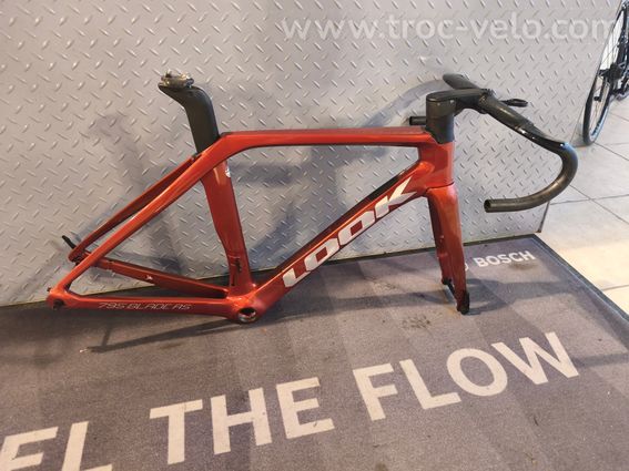 Cadre velo+cintre Look 795blade RS disk XS